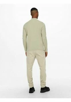 Only & Sons Herren Strickpullover - Pelican | Modischer Herrenpullover aus hochwertigem Strick -Only & Sons Geschäft 366406ea1fe94c35833ed9691138f4bd
