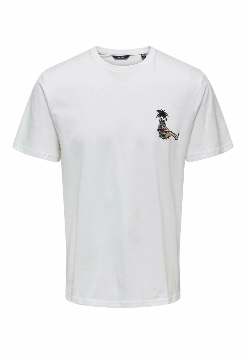 Only & Sons Herren T-Shirt Print - Bright White | Modisches Design | Hochwertige Qualität 6 Only & Sons Herren T-Shirt Print - Bright White | Modisches Design | Hochwertige Qualität – Bild 6