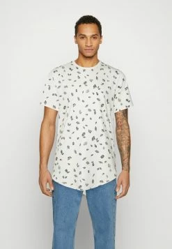 Only & Sons ONSTIMMY LONGY T-Shirt Print - Star White | Herren | Trendy & Bequem