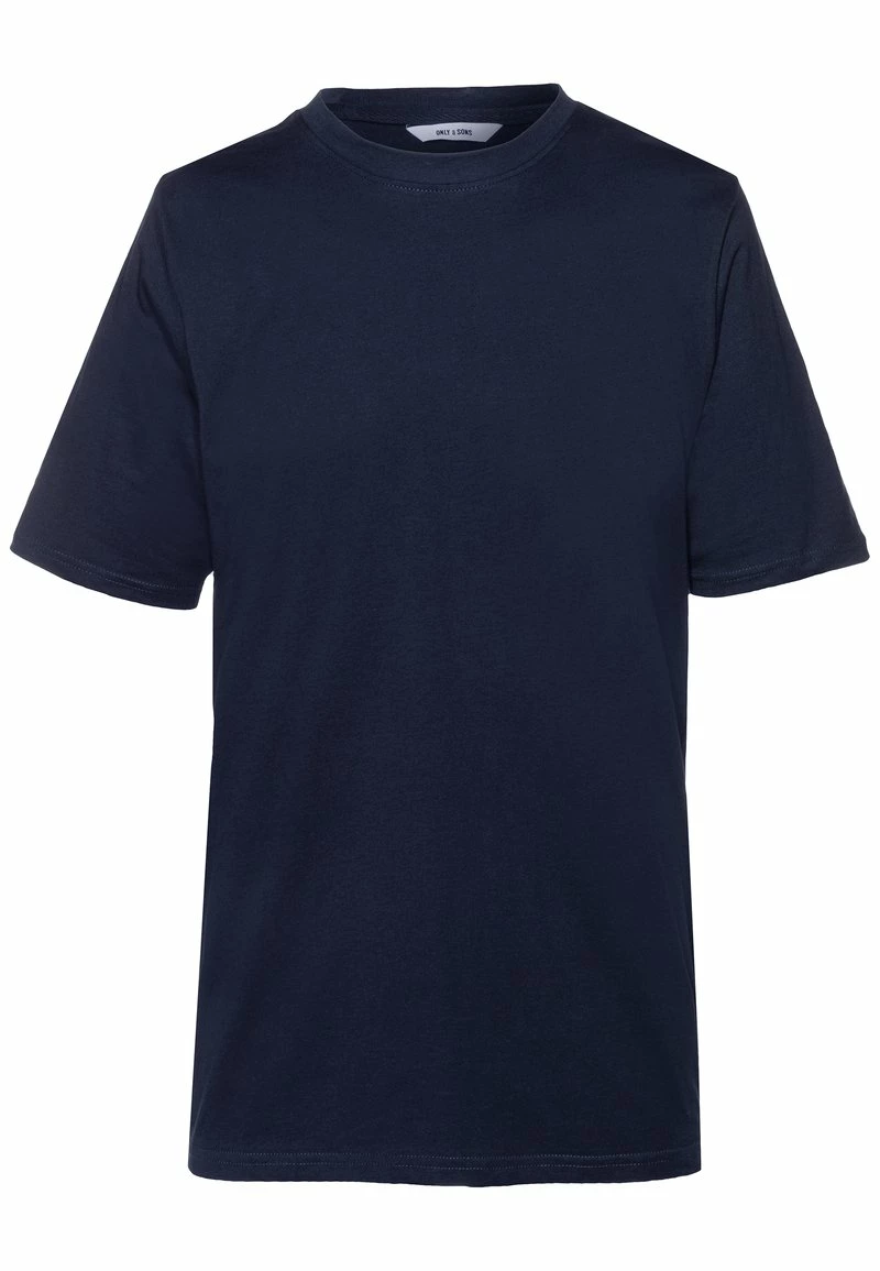 Only & Sons ONSDONNIE T-Shirt Basic - Dark Navy - Herren T-Shirt Elegant & Bequem 4 Only & Sons ONSDONNIE T-Shirt Basic - Dark Navy - Herren T-Shirt Elegant & Bequem – Bild 4