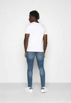 Only & Sons Herren ONSWARP LIFE - Skinny Fit Jeans in Blau - Blauer Denim für stilbewusste Männer -Only & Sons Geschäft 384b290aee904bd3967c661cc843787d