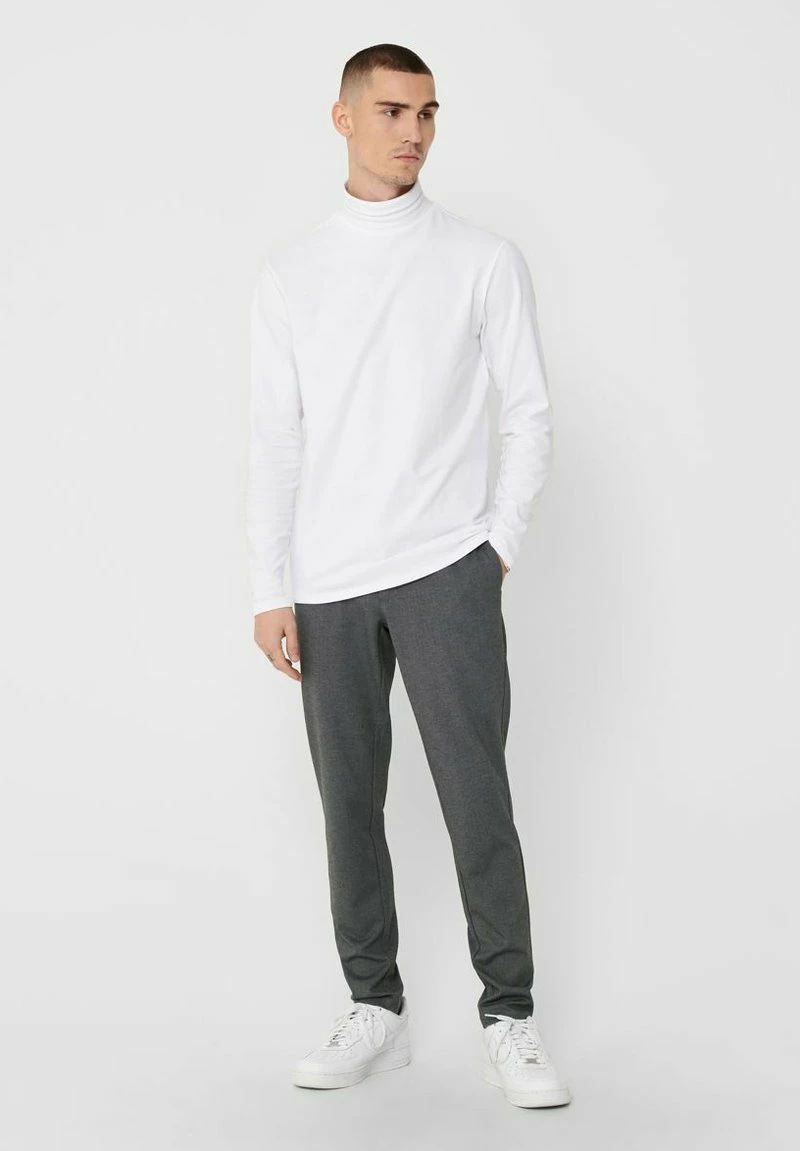 Only & Sons Herren ONSMARK Chino Hose - Schwarz - Moderne Passform & Bequemlichkeit 2 Only & Sons Herren ONSMARK Chino Hose - Schwarz - Moderne Passform & Bequemlichkeit – Bild 2