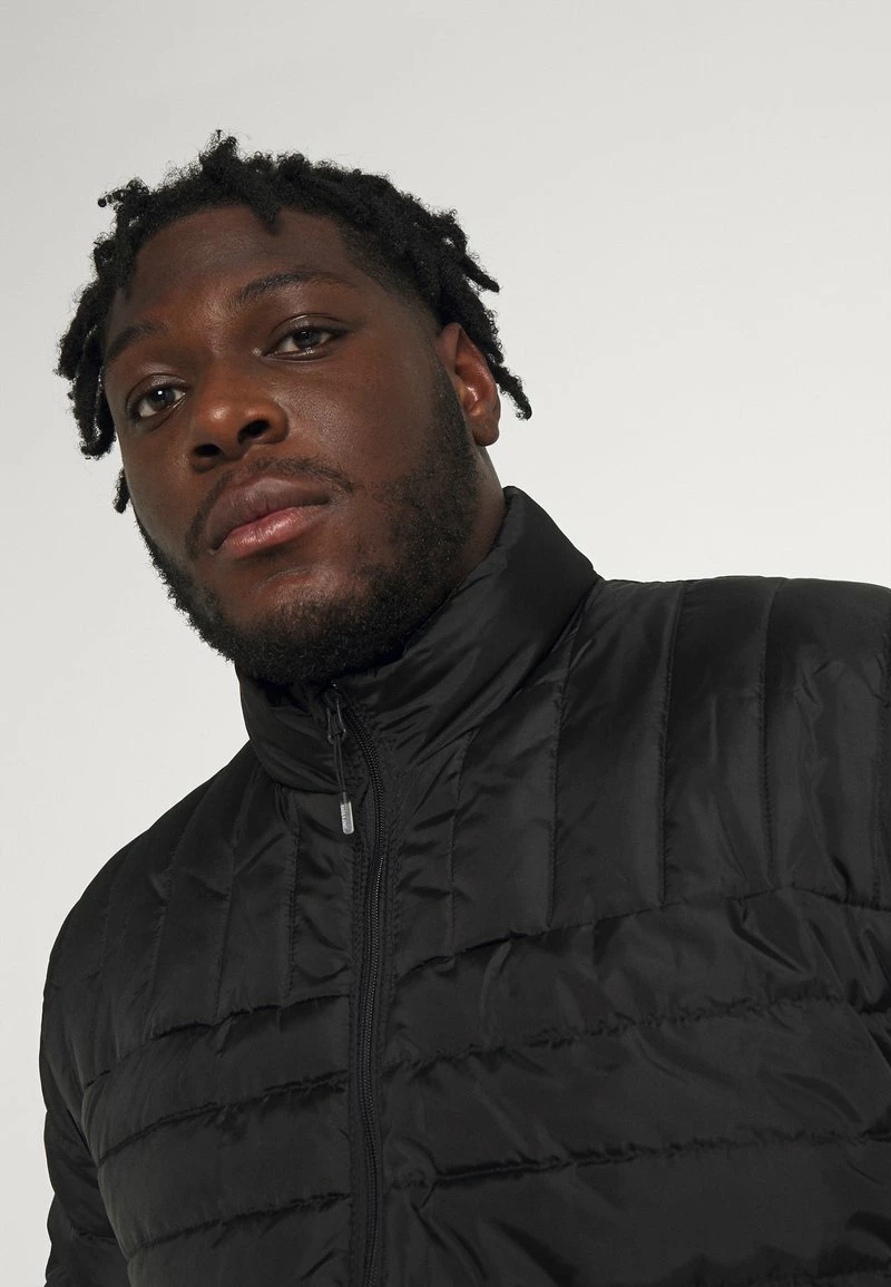 Only & Sons Herren ONSPAUL Quilted Highneck Jacke - Übergangsjacke - Schwarz 4 Only & Sons Herren ONSPAUL Quilted Highneck Jacke - Übergangsjacke - Schwarz – Bild 4