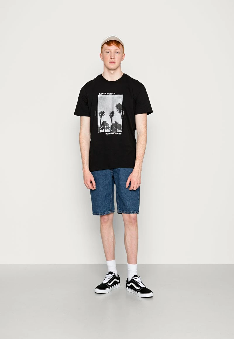 Only & Sons Herren ONSAVI - Jeans Shorts - Blue Denim | Bequeme Herrenjeansshorts 2 Only & Sons Herren ONSAVI - Jeans Shorts - Blue Denim | Bequeme Herrenjeansshorts – Bild 2