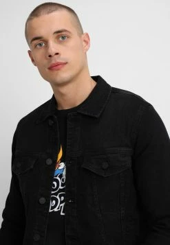 Only & Sons Herren ONSCOIN Jeansjacke in Black Denim - Moderne Jeansjacke für Herren 9 Only & Sons Herren ONSCOIN Jeansjacke in Black Denim - Moderne Jeansjacke für Herren -Only & Sons Geschäft 3961496e01314b61a3df951b920a5c07