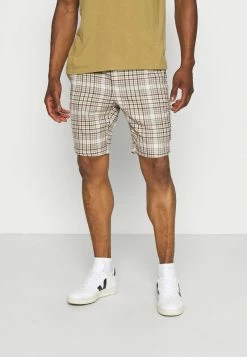 Only & Sons Herren ONSLINUS CHECK SHORTSDT - Chino Shorts in Chinchilla