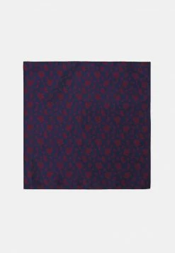 Only & Sons Herren ONSTAJ PATTERN BOWTIE SET - Fliege und Einstecktuch in Dunkelblau/Rot -Only & Sons Geschäft 39dea72b91f54c6b9bb26bca87827eb2