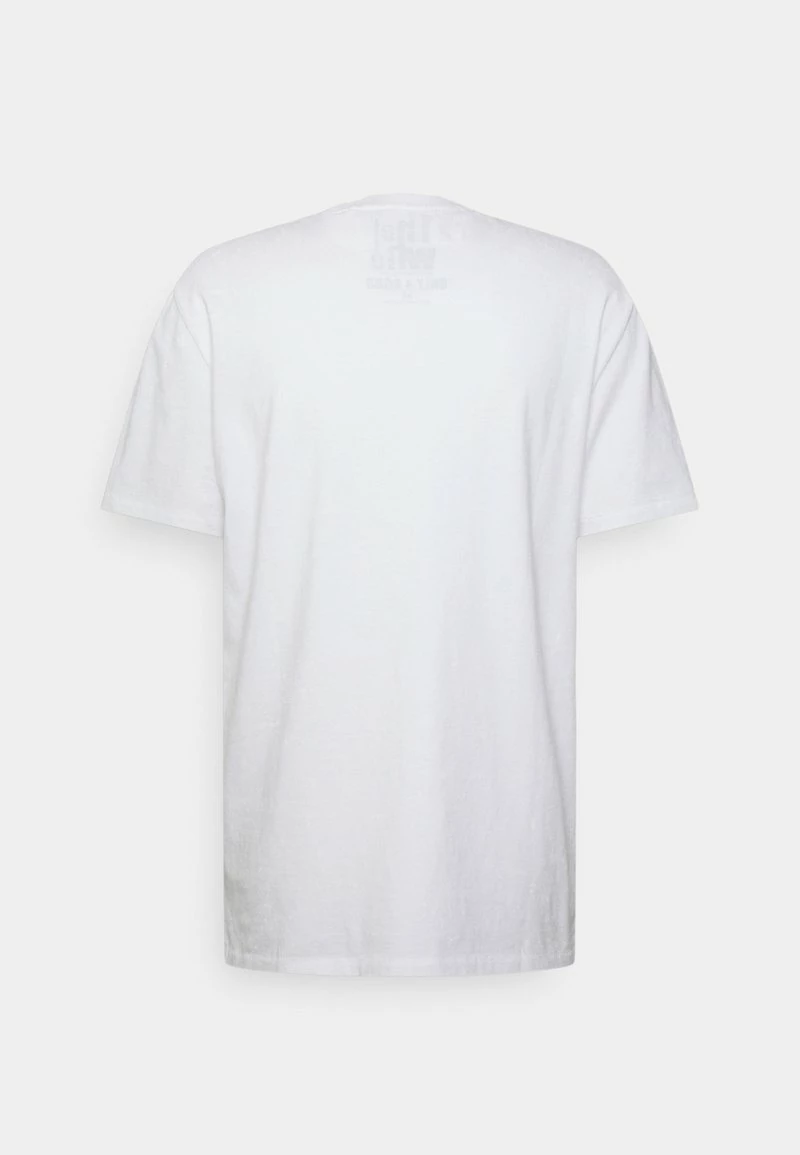 Only & Sons ONSWHO LIFE UNISEX T-Shirt Print - Hellweiß | Moderne Streetwear für Damen und Herren 2 Only & Sons ONSWHO LIFE UNISEX T-Shirt Print - Hellweiß | Moderne Streetwear für Damen und Herren – Bild 2