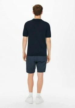 Only & Sons Herren T-Shirt Basic - Dunkelblau | Hochwertiges Basic-Shirt für Herren -Only & Sons Geschäft 3b3b28e82f48418684b10c0fe6789fd3