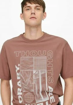 Only & Sons Herren T-Shirt Print - Burlwood - Modisches Baumwollshirt für jeden Anlass 9 Only & Sons Herren T-Shirt Print - Burlwood - Modisches Baumwollshirt für jeden Anlass -Only & Sons Geschäft 3b6db7bb53e7472894f8956667f711a3