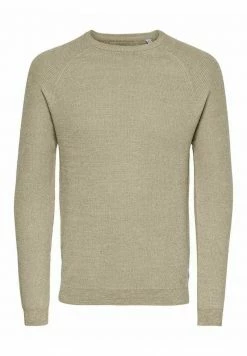 Only & Sons Herren Strickpullover - Hellbraun | Hochwertige Strickwaren