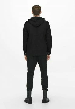 Only & Sons Herren Leichte Jacke - Black | Leichte Herrenjacke für jeden Anlass -Only & Sons Geschäft 3c0f7d32812640dfb7871ff6d45912cb