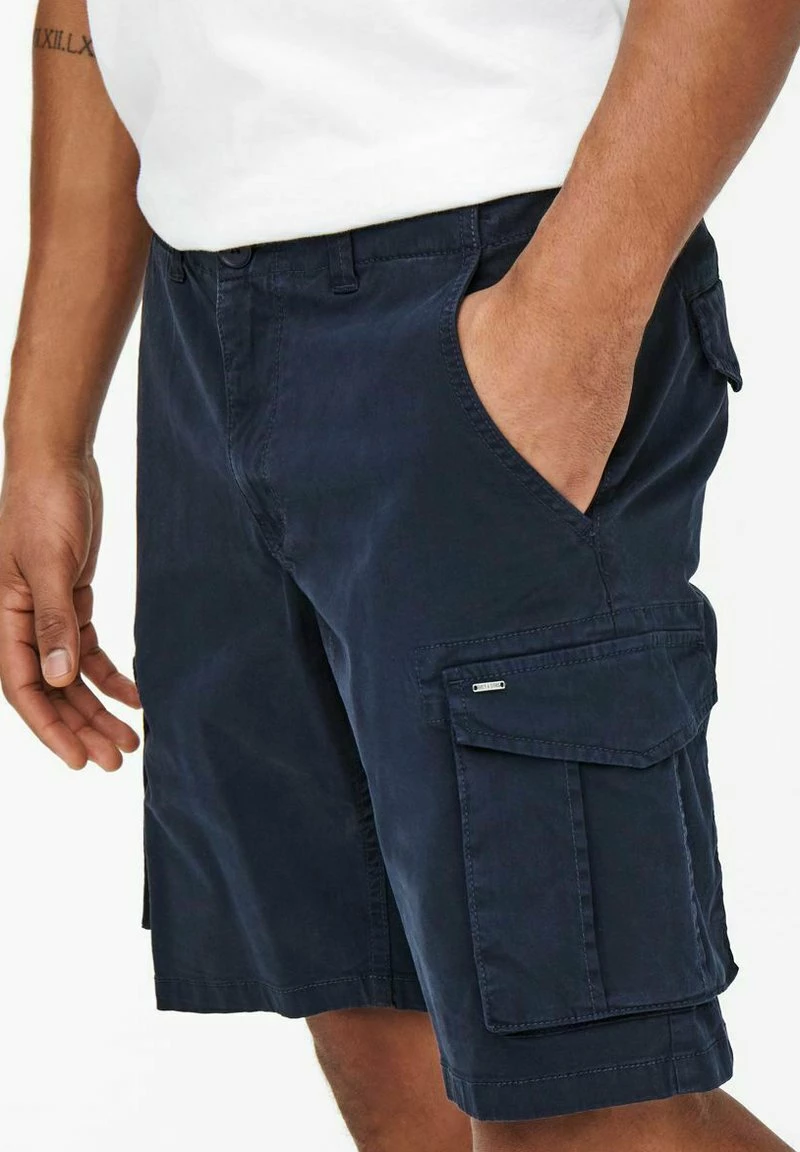Only & Sons ONSMIKE Chino Shorts Night Sky - Moderne Herrenbekleidung für jeden Anlass 4 Only & Sons ONSMIKE Chino Shorts Night Sky - Moderne Herrenbekleidung für jeden Anlass – Bild 4