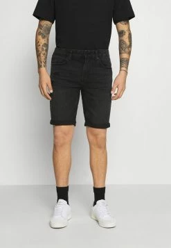 Only & Sons Herren ONSPLY LIFE NOOS Jeans Shorts - Schwarz Denim