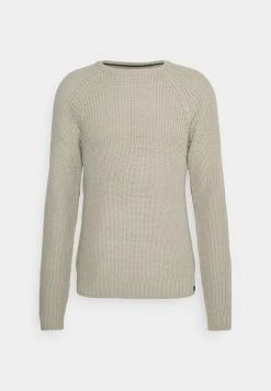 Only & Sons Herren ONSKELVIN CREW NECK - Strickpullover - Pelican - Modischer Herrenpullover für stilvolle Looks -Only & Sons Geschäft 3e38a3c735db4272b84ce2b4e5b91f52
