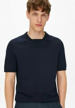 Only & Sons Herren T-Shirt Basic - Dunkelblau | Hochwertiges Basic-Shirt für Herren -Only & Sons Geschäft 3ee8d69c19d3433e96777e6968e7ecd1