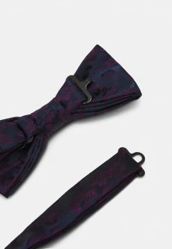 Only & Sons Herren ONSTIMOTHY PATTERN BOWTIE SET - Einstecktuch - Dunkelblau/Lila -Only & Sons Geschäft 3f0cb6b57599461892917e81d3d27ce8