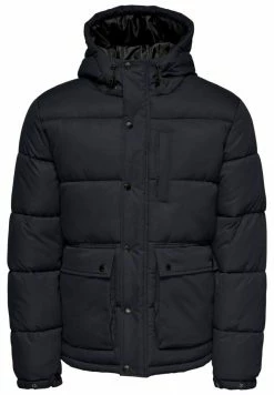 Only & Sons Winterjacke für Herren - Dunkelblau | Warme Winterjacke | Moderne Design -Only & Sons Geschäft 3fac121f3a1a4f559b56d42e2906fabd