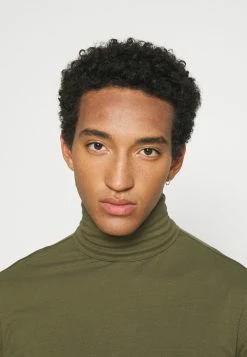 Only & Sons Herren ONSMICHAN SLIM ROLLNECK TEE - Langarmshirt in Olive Night -Only & Sons Geschäft 3fb6895897504034878bcac3306bcd31