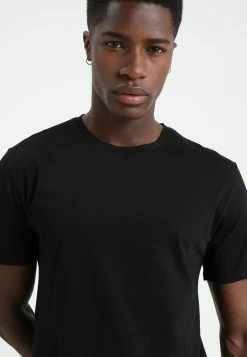 Only & Sons Herren ONSMATT LONGY 2 PACK - Basic T-Shirt Schwarz -Only & Sons Geschäft 4011ddf85a784b5a91c02c94f535854d