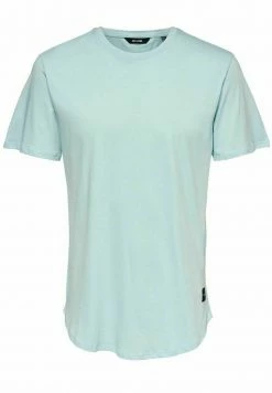 Only & Sons Herren T-Shirt Basic - Blue Glow | Bequemes Basic-Shirt für jeden Anlass -Only & Sons Geschäft 40289c8380c0466286f673ddab09bbfc