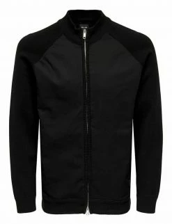 Only & Sons Herren Strickjacke mit Reißverschluss - Schwarz 8 Only & Sons Herren Strickjacke mit Reißverschluss - Schwarz -Only & Sons Geschäft 40c6753306b14e56852b0d1d9f24d132