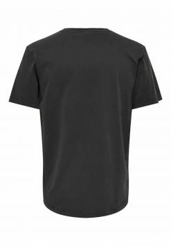 Only & Sons Basic T-Shirt für Herren - Schwarz | Einfaches Design & Bequemer Tragekomfort -Only & Sons Geschäft 4191893e7f5548aaba86c92286d9fbad