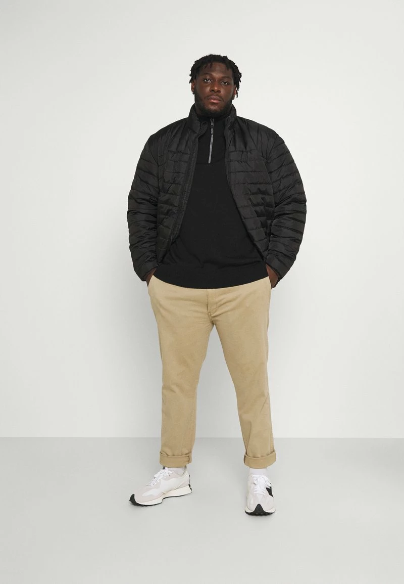 Only & Sons Herren ONSPAUL Quilted Highneck Jacke - Übergangsjacke - Schwarz 2 Only & Sons Herren ONSPAUL Quilted Highneck Jacke - Übergangsjacke - Schwarz – Bild 2