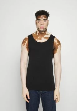 Only & Sons Herren ONSNATE REG TANK 2 PACK - Tanktop im 2er Set - Schwarz/Weiß