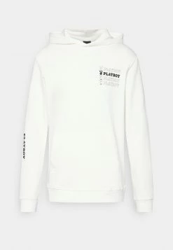 Only & Sons Herren ONSPLAYBOY HOODIE - Sweatshirt - Star White | Bequemer Kapuzenpullover