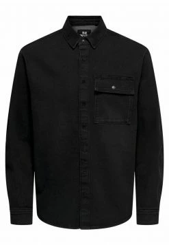 Only & Sons Herren Jeansjacke - Black Denim | Stilvolle Jeansjacke für Herren -Only & Sons Geschäft 43388527d3ba43638ad3da696264b5ae