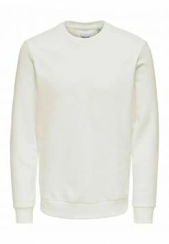 Only & Sons Herren ONSCERES Sweatshirt Cloud Dancer - Bequemes Styleshirt für Herren