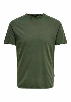 Only & Sons Herren ALBERT - Basic T-Shirt in Forest Night -Only & Sons Geschäft 465057f8637e4b76b9d61b7c45a9504b