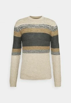 Only & Sons Herren ONSLAZLO Strickpullover Pelican - Modischer Pullover für Herren -Only & Sons Geschäft 4675fd444a264abd99b662e398ee9857