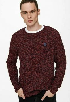 Only & Sons Herren Strickpullover - Red Ochre | Warm & Stilvoll -Only & Sons Geschäft 47c274066ba249c3bdc7776bc8d5ee91