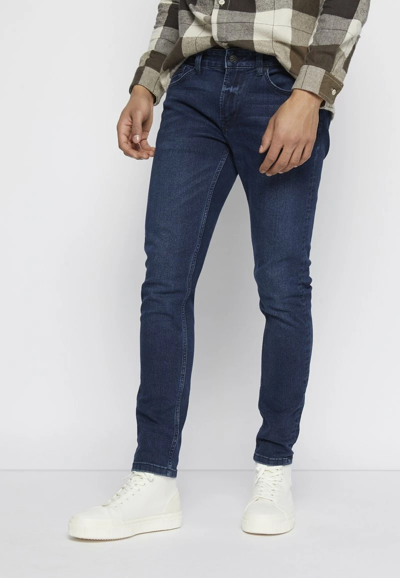 Only & Sons Herren ONSWARP Skinny Fit Jeans - Blau Denim | Moderne Passform | Strapazierfähig 3 Only & Sons Herren ONSWARP Skinny Fit Jeans - Blau Denim | Moderne Passform | Strapazierfähig – Bild 3