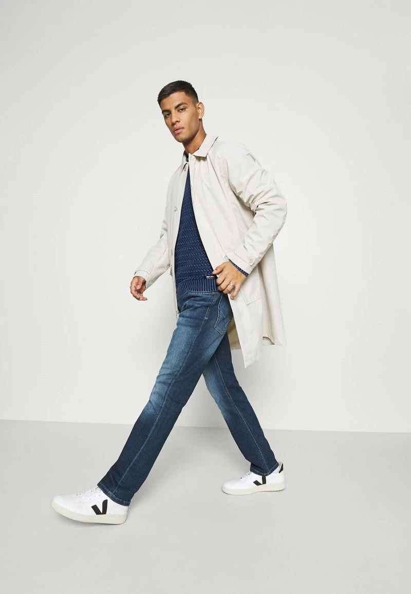 Only & Sons Herren Strickpullover - Dark Navy | Premium Wollpullover für Herren 2 Only & Sons Herren Strickpullover - Dark Navy | Premium Wollpullover für Herren – Bild 2