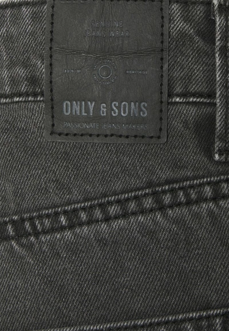 Only & Sons ONSEDGE LOOSE - Straight Leg Jeans - Schwarz | Herren 3 Only & Sons ONSEDGE LOOSE - Straight Leg Jeans - Schwarz | Herren – Bild 3