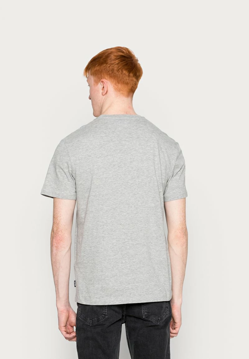 Only & Sons Herren REG - T-Shirt Print - Light Grey | Modisches Basic-Shirt für Herren 3 Only & Sons Herren REG - T-Shirt Print - Light Grey | Modisches Basic-Shirt für Herren – Bild 3