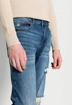 Only & Sons ONSLOOM SLIM BLUE DAMAGEMA - Slim Fit Jeans für Herren | Blauer Denim -Only & Sons Geschäft 4e195ae042564c779a294f01c9d35a06