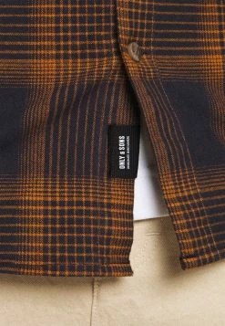 Only & Sons Herren ONSMAI LIFE STRETCH CHECK SHIRT - Hemd in Dunkelblau -Only & Sons Geschäft 4eda38021a94470cb23b47ae79c37a9b