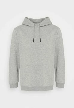 Only & Sons Herren ONSCERES LIFE HOODIE PLUS - Kapuzenpullover Light Grey Melange