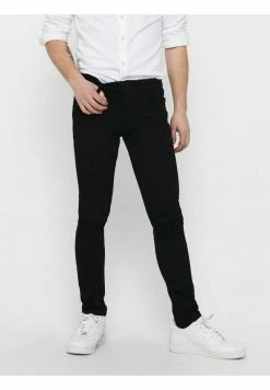 Only & Sons Herren ONSLOOM - Jeans Slim Fit in Schwarz | Hochwertige Slim-Fit-Jeans für Herren