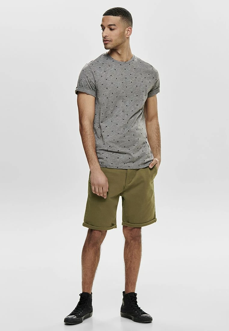 Only & Sons Herren Shorts - Grün | Bequeme Chino Shorts für Herren 2 Only & Sons Herren Shorts - Grün | Bequeme Chino Shorts für Herren – Bild 2