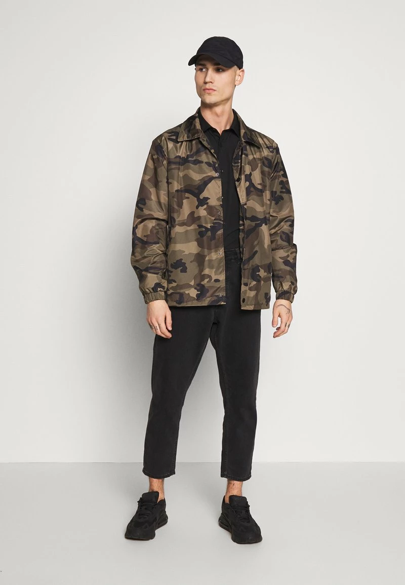 Only & Sons Herren ONSSANE SOLID POPLIN Businesshemd - Schwarz 2 Only & Sons Herren ONSSANE SOLID POPLIN Businesshemd - Schwarz – Bild 2