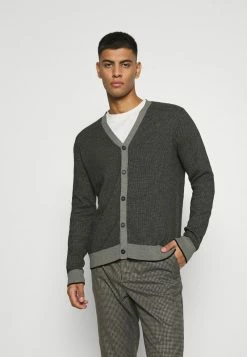 Only & Sons ONSWESLEY LIFE Cardigan - Strickjacke - Medium Grey Melange/Schwarz | Herren -Only & Sons Geschäft 5299186d6c554e8aba6284066273f252