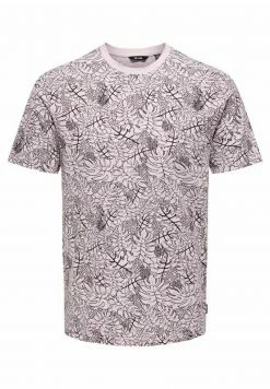 Only & Sons Herren T-Shirt Print - Winsome Orchid | Modisches Design & Komfort -Only & Sons Geschäft 52fd2940c80740f59d6f0f60c1a4f453