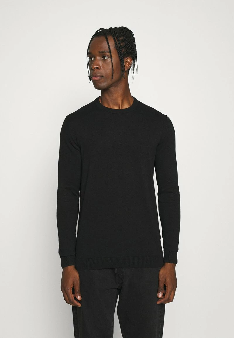 Only & Sons ONSALEX CREW NECK Strickpullover - Schwarz - Herren | Mode für jeden Anlass 1 Only & Sons ONSALEX CREW NECK Strickpullover - Schwarz - Herren | Mode für jeden Anlass