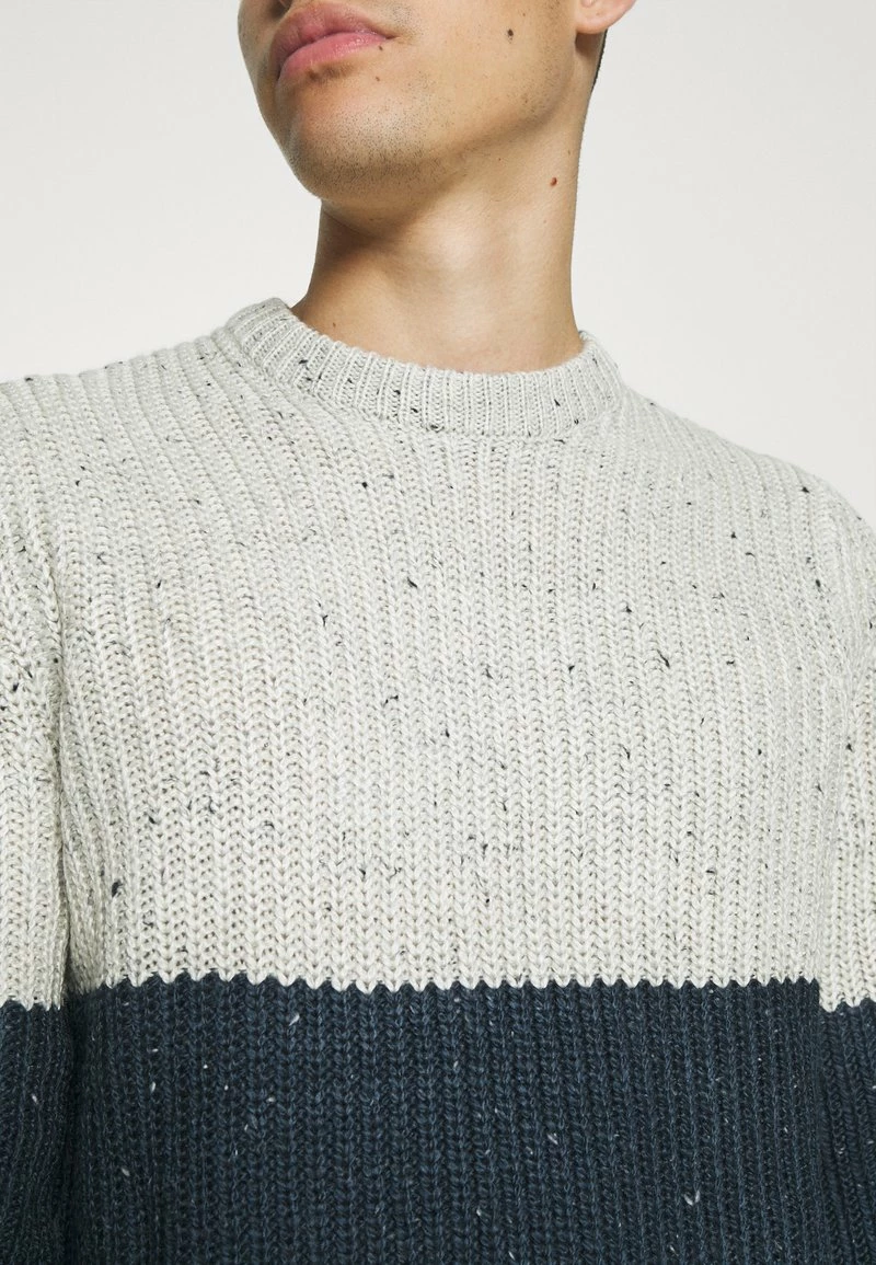 Only & Sons Herren Strickpullover ONSNAZLO NAP BLOCK CREW NECK - Dress Blues 6 Only & Sons Herren Strickpullover ONSNAZLO NAP BLOCK CREW NECK - Dress Blues – Bild 6