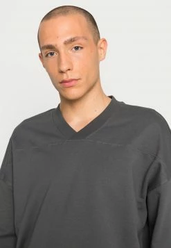 Only & Sons Herren ONSCLAYTON V-Neck Sweatshirt - Grau - Bequemes Herren Sweatshirt -Only & Sons Geschäft 53925a99935241369e0cf32e80837c17